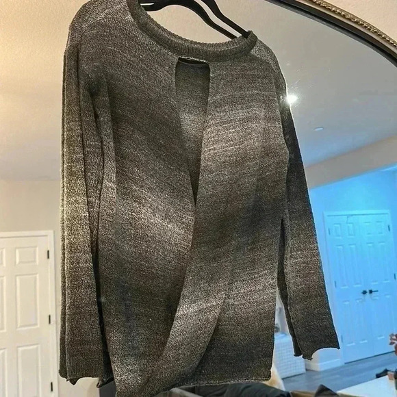 PRANA OPEN BACK OMBRE SWEATER - Picture 3 of 5